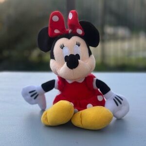 Disney Minnie Mouse Plush Toy - Red and Yellow